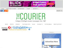 Tablet Screenshot of codcourier.org